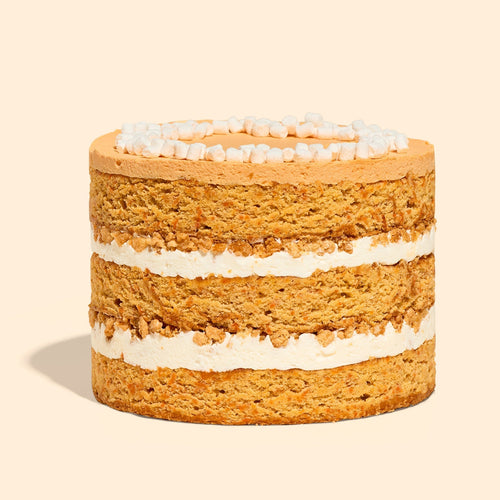 6" Carrot Crackle Marshmallow Cake