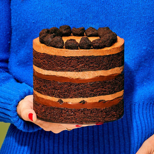 6" Quadruple Chocolate Cake